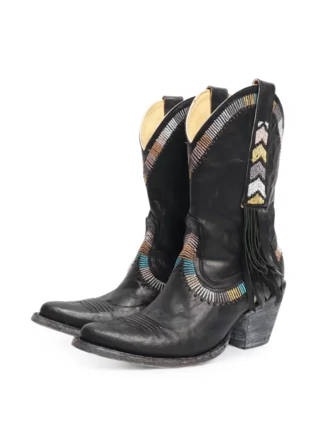 Bokacsizma Jessie Western fekete