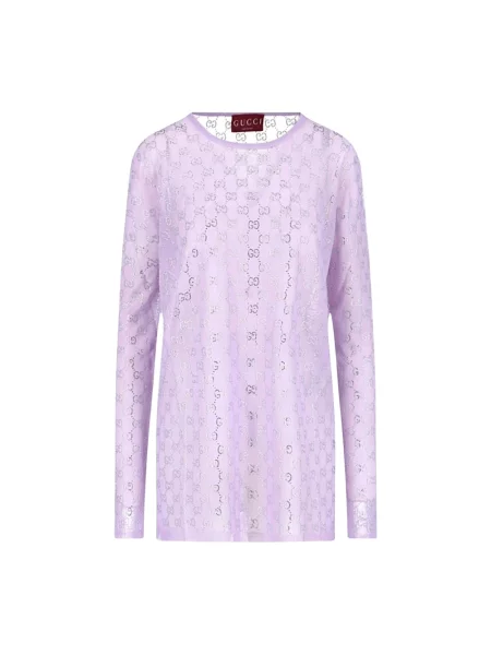 Sweter Gucci fioletowy