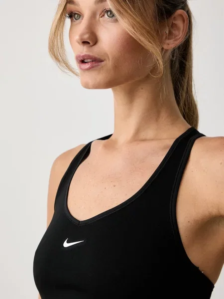 Nike спортен сутиен Pro Seamless черно