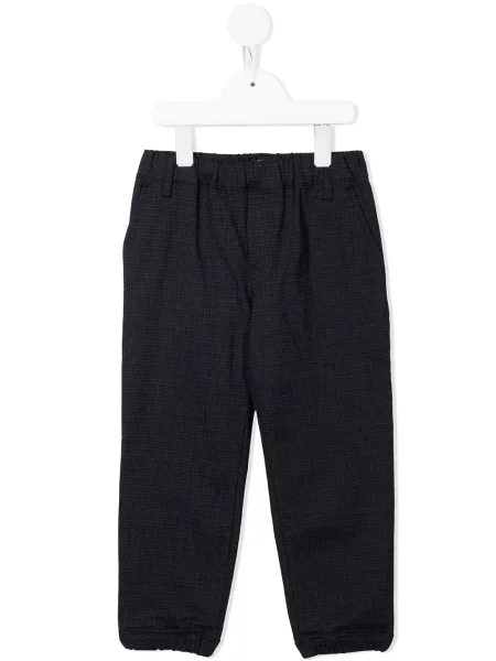 Spodnie dziecięce Emporio Armani niebieskie