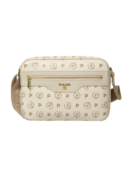Torebka crossbody Pollini beżowa