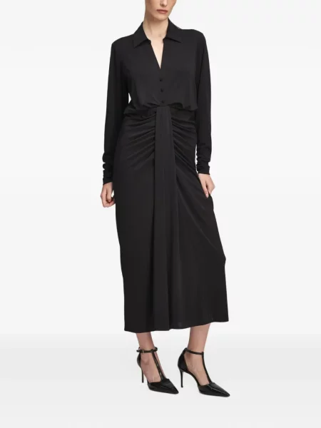 Lung rochie maxi Cinq A Sept negru
