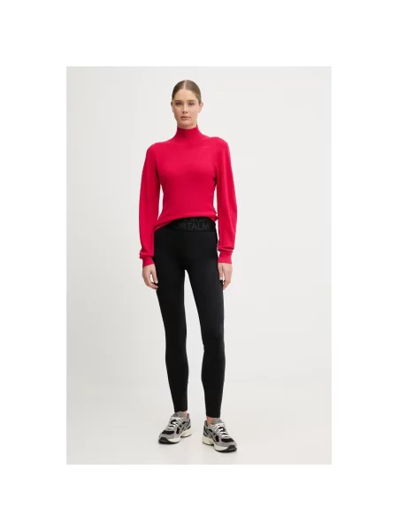 Sweter z golfem Sportalm różowy