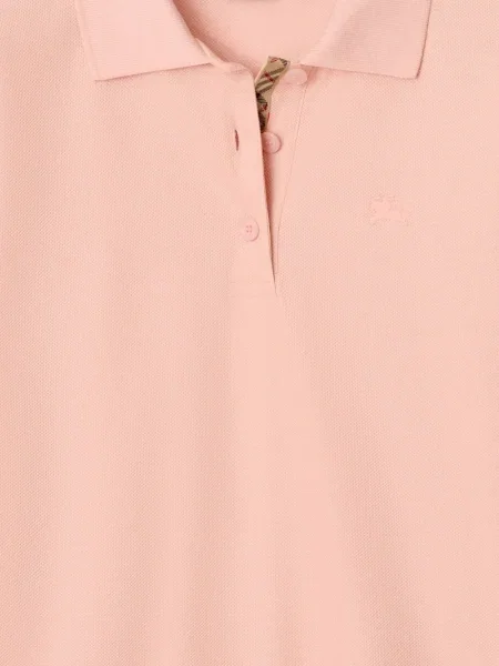 Polo Burberry în carouri roz