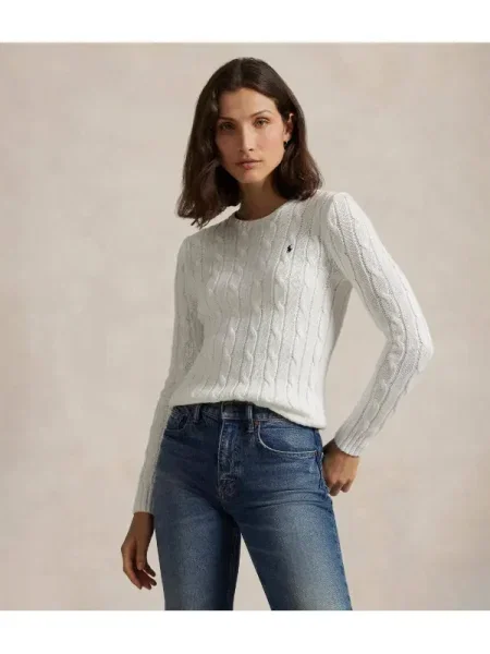 POLO RALPH LAUREN Pulover alb
