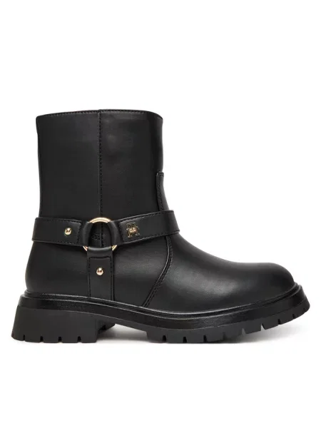 Botki Tommy Hilfiger czarne
