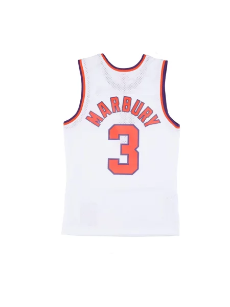 Kamizelka Mitchell & Ness z dżerseju biała
