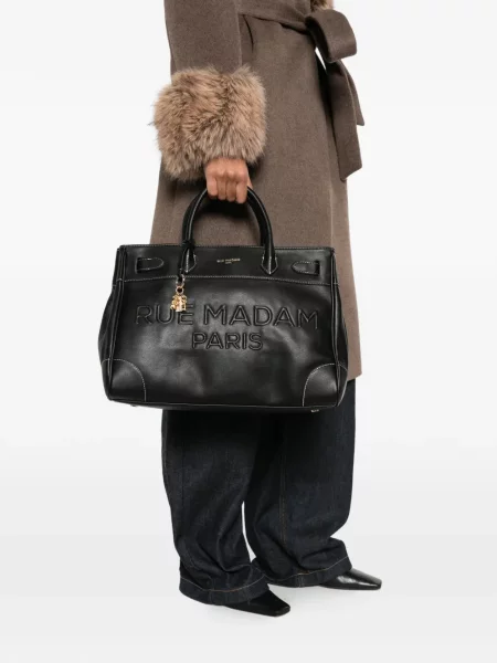 Shopper kabelka Rue Madam Paris čierna
