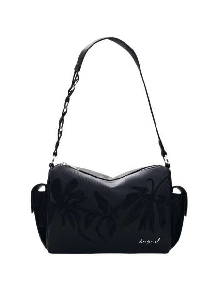 Geantă Desigual cu model floral negru