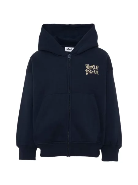 Bluza z kapturem dziecięca Molo niebieska