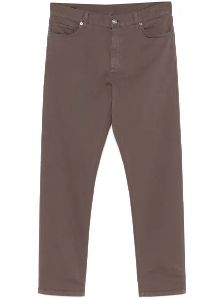 Pantaloni chino Zegna maro