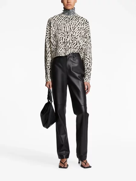 Žakárový svetr Proenza Schouler White Label bílý