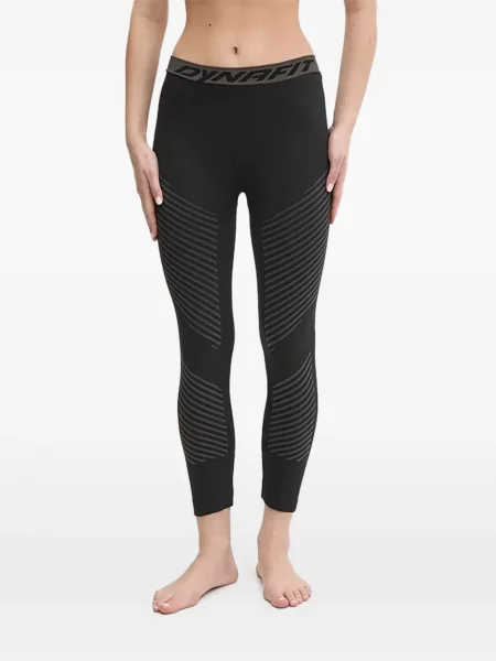 Leggings Dynafit cu dungi negru
