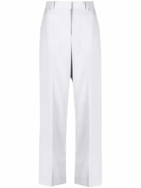 Pantaloni Sacai cu dungi gri
