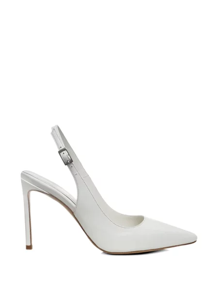 Pantofi cu toc Ginissima alb