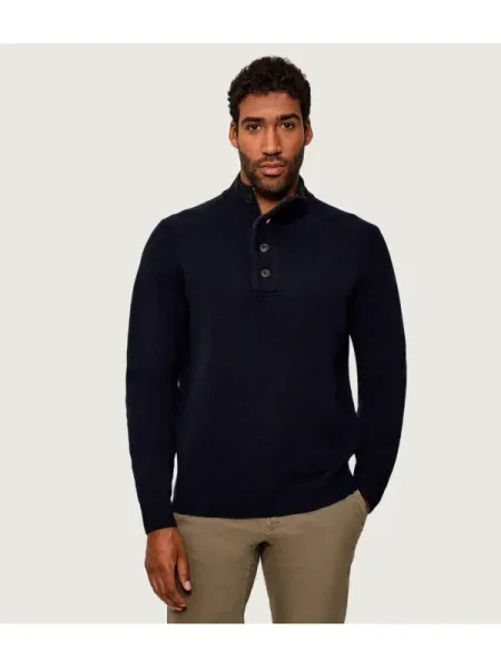 Pulover Barbour de lână albastru