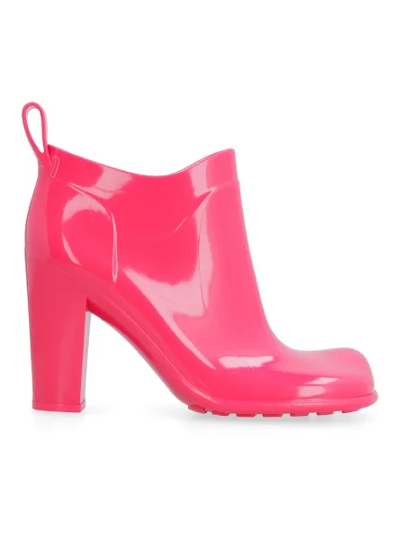 Buty do kostki Bottega Veneta różowe