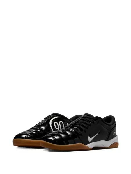 Papuci Nike cu șireturi din dantelă cu imagine alb