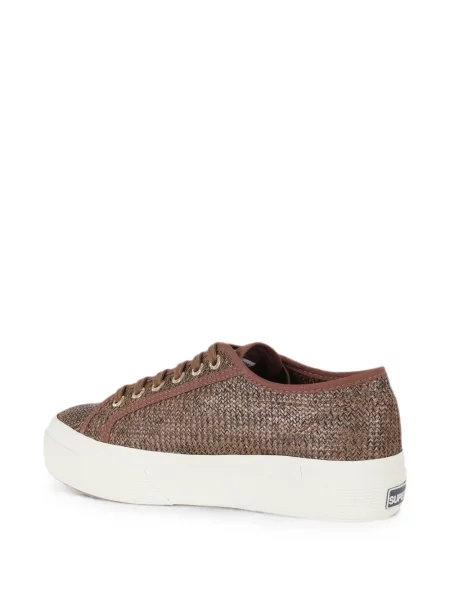 Sneakerși Superga maro