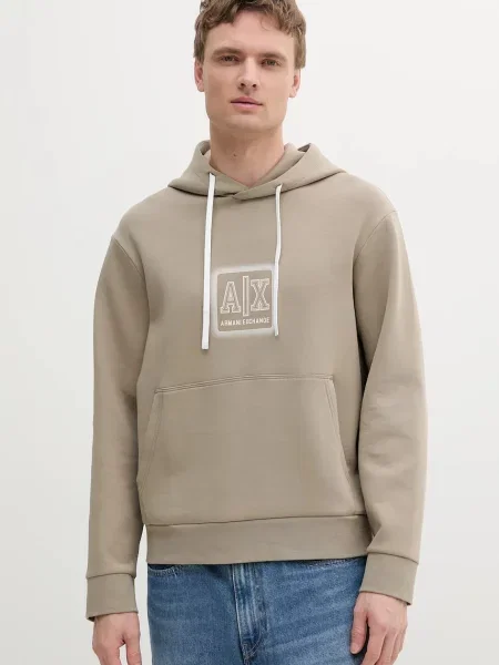 Armani Exchange Mikina béžová