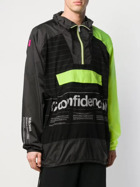 Větrovka Marcelo Burlon County Of Milan černá