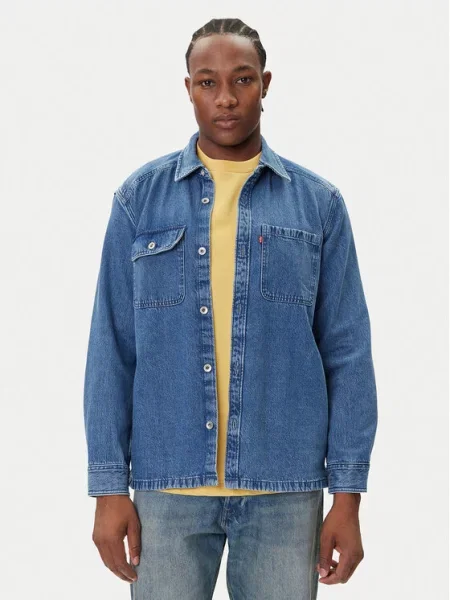 Levi's® Τζιν πουκάμισο Truckee μπλε