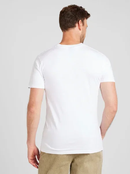 ELLESSE Tricou Fuenti negru alb