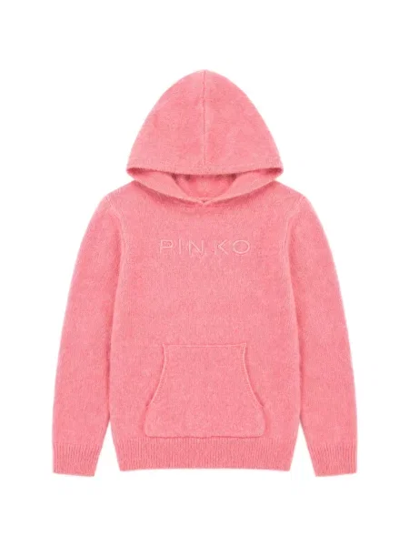 Bluza z kapturem dziecięca Pinko różowa