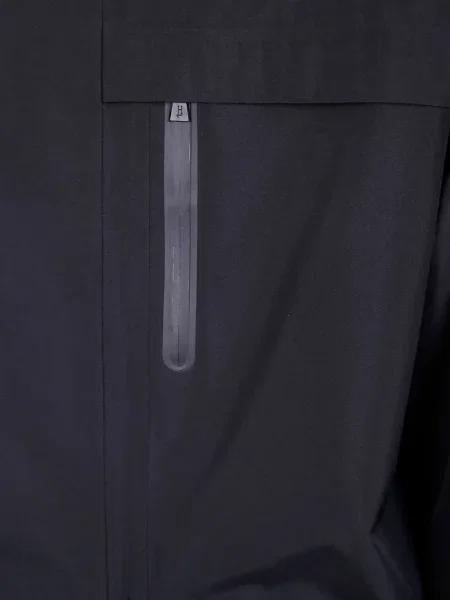 Palton Herno cu glugă negru