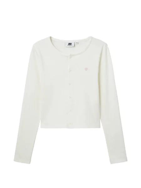 Cardigan Chocoolate cu nervuri