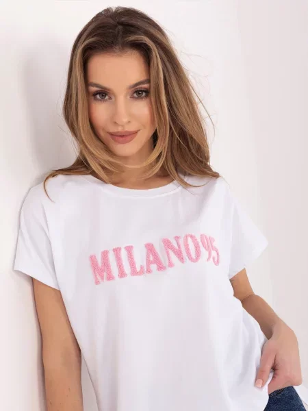 Tricou Relevance alb