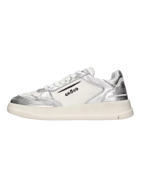 Sneakersy Ghoud skórzane białe
