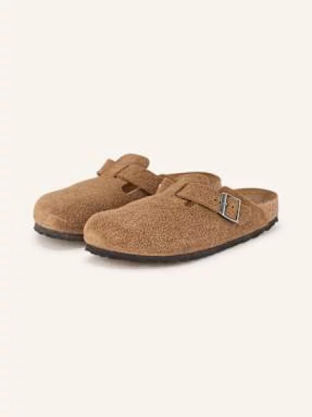 Birkenstock Pantofle Boston hnědá