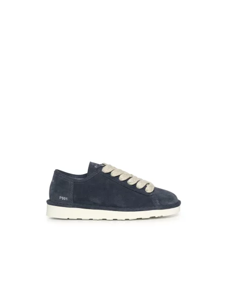 Sneakersy Panchic zamszowe niebieskie