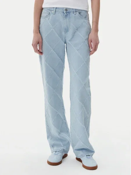 ViCOLO Blugi celest Straight Leg albastru