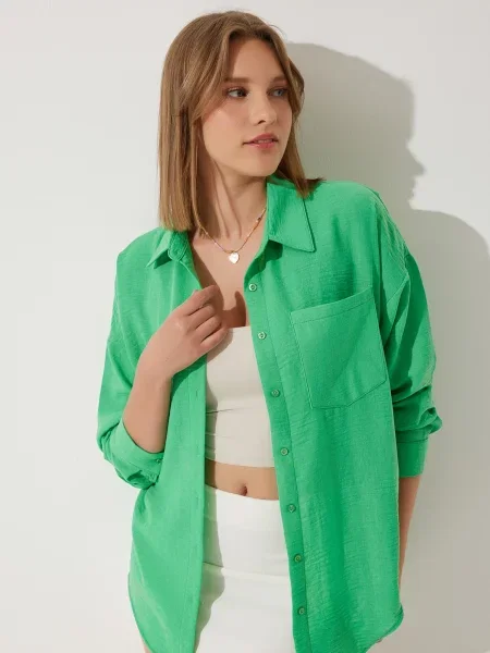 Happiness İstanbul Bluză verde