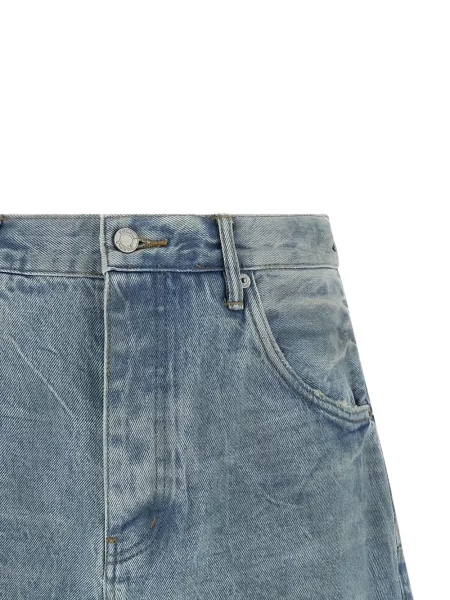 Bermudy Purple Brand s kamínky modré