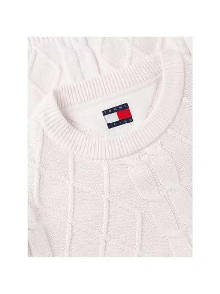 Tommy Jeans sweter biały