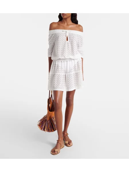Rochie Melissa Odabash de in alb