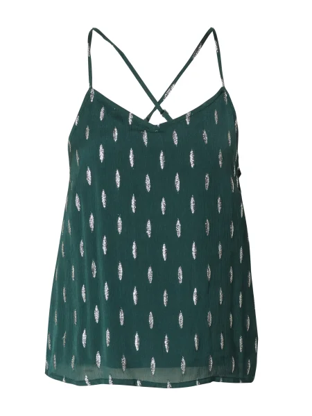 ABOUT YOU Bluză Fee închis / argintiu verde