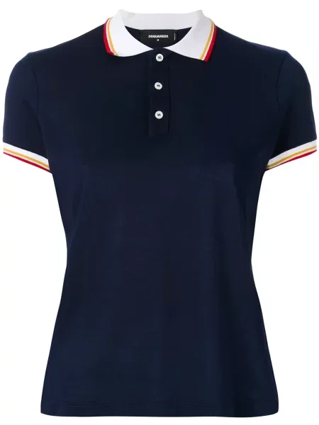 Gulerat top Dsquared2 albastru