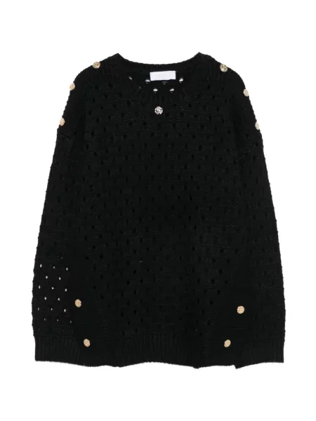 Sweter dziecięcy Roberto Cavalli czarny