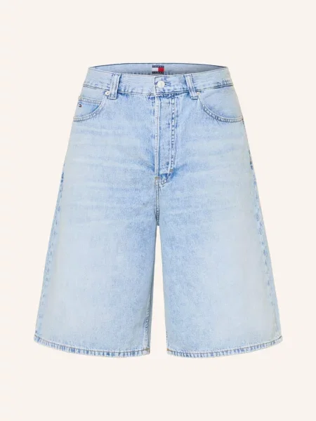 Tommy Jeans Szorty Dżinsowe Theo Baggy Short blau niebieskie