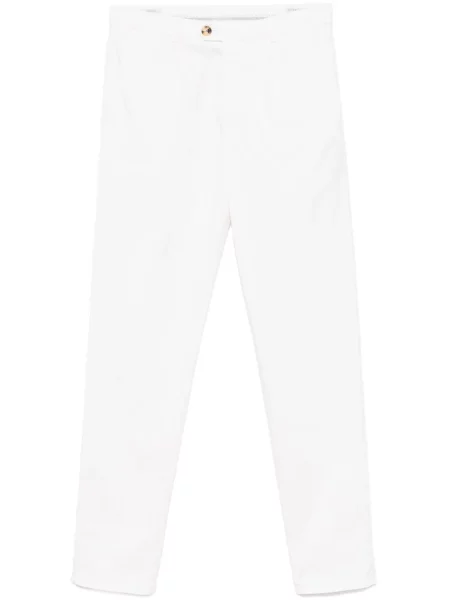Zúžené chinos Brunello Cucinelli bílé