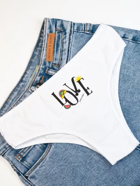 ISSA Plus Труси Текстиль білий