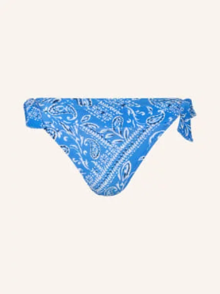 Lidea Basic Bikinové Kalhotky Bandana tmavě modrá / tmavě modrá bílá