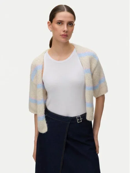 Vero Moda Pletena jopica Maybe bež