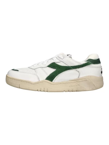 Sneakersy Diadora skórzane z przetarciami