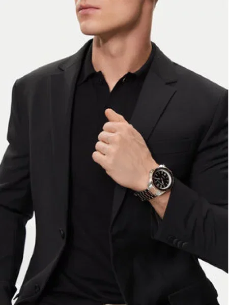 Armani Exchange Hodinky Spencer hnědá