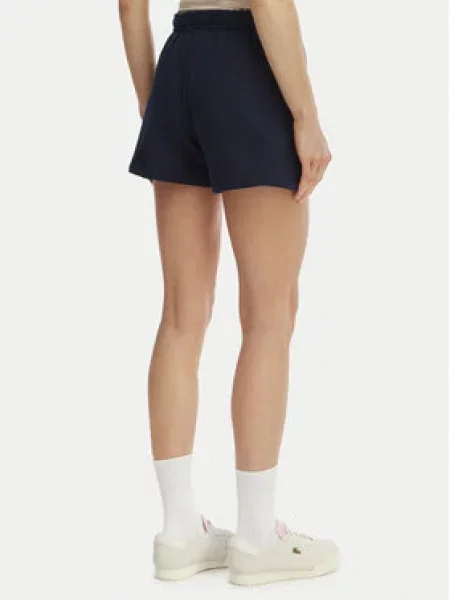 Női rövidnadrág Lacoste navy blue. Méret: 37 kék